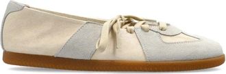 Maison Margiela Replica Panelled Ballet Flats - Dames - Ballerinas - Beige - 37 EU - Leer - Schoenen