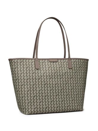 Tory Burch Grey Ever-ready Zip Tote