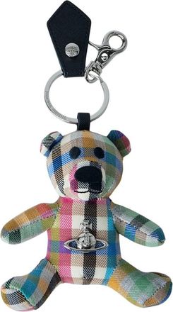 Vivienne Westwood Teddybeer Sleutelhanger - Dames - Sleutelhangers & Tashangers - Veelkleurig - ONE Size - Wol - Accessoires