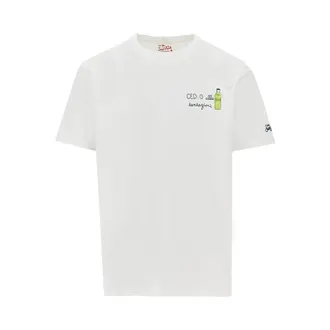 Saint Barth Portofino T-shirt with Tassoni embroidery Man S