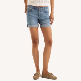 Nautica Womens Cuffed Denim Short