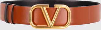 Valentino Garavani Cintura VLogo Signature Valentino Garavani reversibile in pelle
