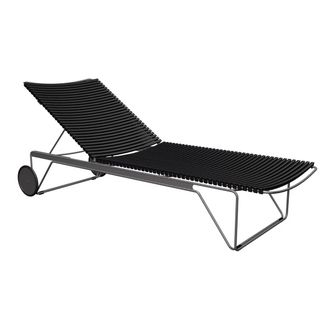 Houe CLICK Chaise Longue verstellbar, schwarz
