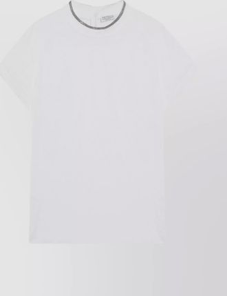 Brunello Cucinelli crew neck t shirt pendant