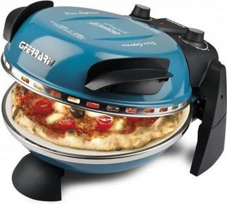 G3Ferrari G3 Ferrari - G10006 - Piedra Refractaria &Uacute;nica, Pizza Express Delizia, Horno Pizza, 1200w, 400&deg;c, Azul