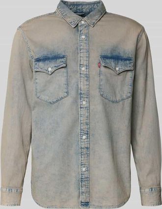 Levi's Relaxed Fit Jeanshemd mit Brusttaschen Modell WESTERN in Hellblau, Gr&ouml;&szlig;e XL