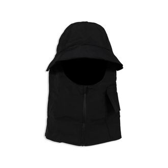 Yohji Yamamoto Hats, male, Black, Size: ONE SIZE Util Hood