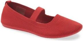 Gloria Vanderbilt Solana Knit Mary Jane Flat in Red at Nordstrom Rack, Size 7.5