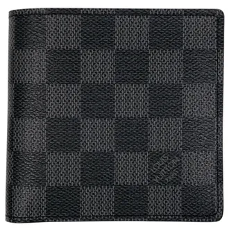 Louis Vuitton Black Damier Graphite Wallet (Bi-Fold) (Pre-Owned)