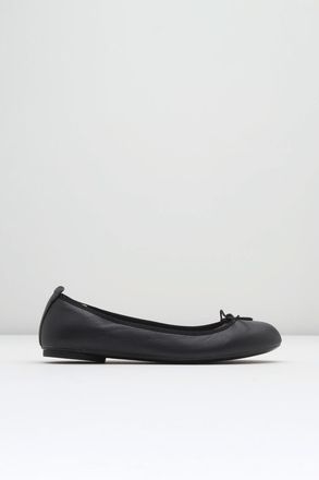 Bloch BLOCH Ladies Nashira Ballet Pumps, Nero Leather