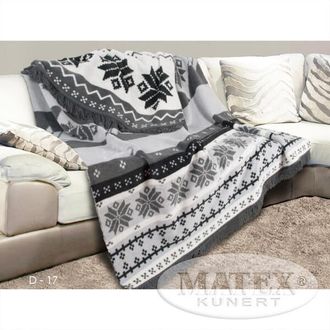 OEM Manta Divertida. Moreno, Con Flecos, Talla. 150x200