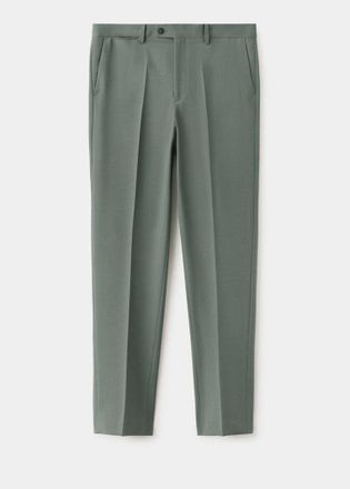 Mango Pantaloni completo Tur&iacute;n 100% lana verde - Uomo - 44 - MANGO MAN