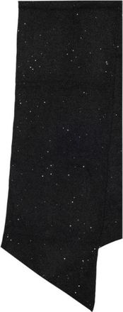 Only Sjaal met pailletten - Dames - Sjaals - Zwart - ONE Size - Pailletten - Accessoires