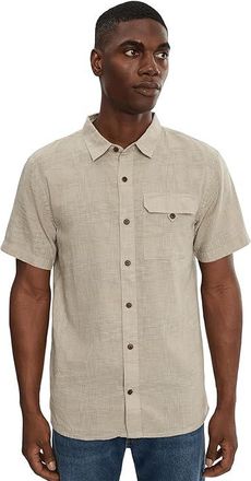 Royal Robbins Hempline Spaced Short Sleeve Mens Clothing Elm : 2XL, Polyester/Hemp/Cotton