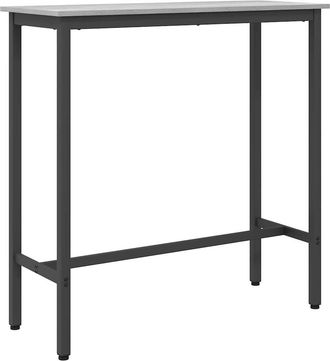 vidaXL Mesa Gris Sonoma 100 X 40 X 100,5 Cm Vidaxl