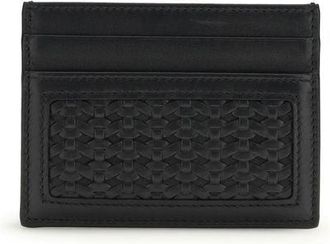 Dolce & Gabbana Mens Black Cotton Wallet