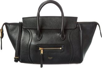 Celine Celine Leather Tote Bag