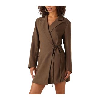 Ydence Ydence, Dames, Jurken, Bruin, Maat: XL