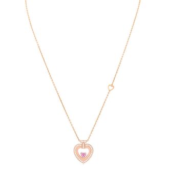 Fred Perry Pretty Woman 18k Rose Gold Diamond Necklace