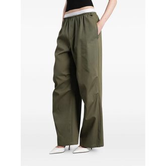 Alexander Wang Logo-waistband Trousers