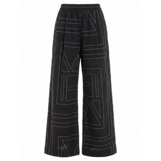 Meimeij Wide Trousers, female, Black, Size: XL Wide Trousers