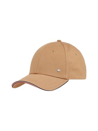 Tommy Hilfiger Baseball Cap TOMMY HILFIGER TH CORPORATE COTTON 6 PANEL CAP, Damen, beige (safari canvas), Twill, Baumwolle, unifarben, Basic, Caps Baseball Cap, mit 