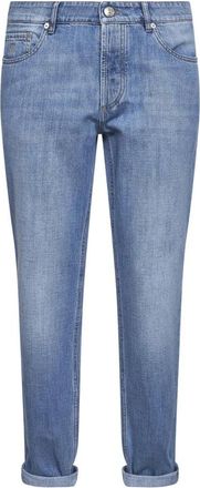 Brunello Cucinelli Hombre, Vaqueros, Azul, Talla: 3XL