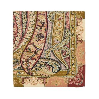 Etro Paisley sjaal van zijde en wol - unisex - Accessoires - Veelkleurig - Maat: ONE Size Zijde