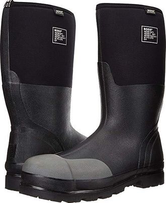 Bogs Rancher Forge Steel Toe Mens Waterproof Boots Black : 12 D - Medium, Rubber