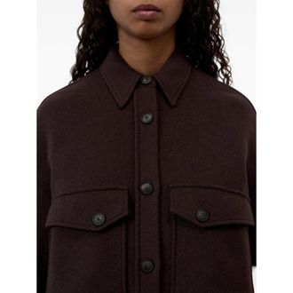 Closed Recycled Wool Blend Jacket - Brown