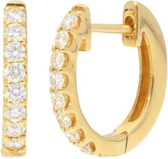 Nephora 14K 0.28 ct. tw. Diamond Huggie Earrings