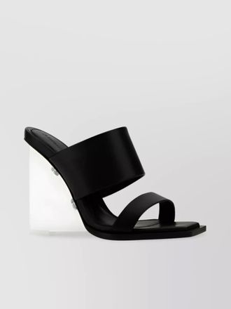 Alexander McQueen leather mules