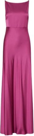 Liu Jo Sleeveless Long Dress - female - Liu Jo - Gowns - Pink - XS - Dresses