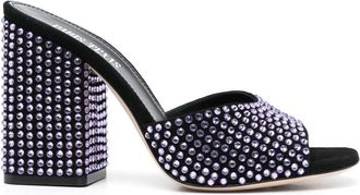 PARIS TEXAS Womens Sandals Purple