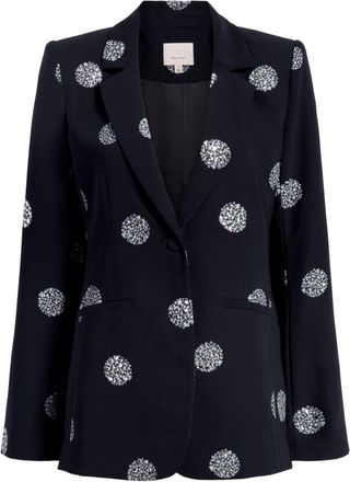 Cinq à Sept Karlie blazer - women - Triacetate/Polyester - 8 - Black