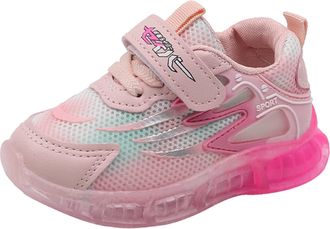 Generic Kids Baby Shoes Trainers with LED Light,Light Up Toddler Girls Canvas Shoes,Children Boys Led Light Luminous Sneakers Trainer Kids Sneakers Toddler Sh