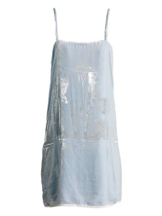 Prada Abito corto smanicato - Blu