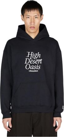 Liberaiders High Desert Hooded Sweatshirt - Heren - Hoodies - Zwart - S - Katoen - Hoodies & sweatvesten