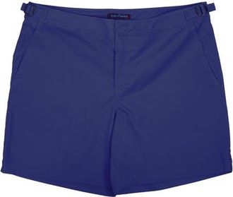 Lords of Harlech Pool Tailored Swim Short in Navy at Nordstrom, Size 35