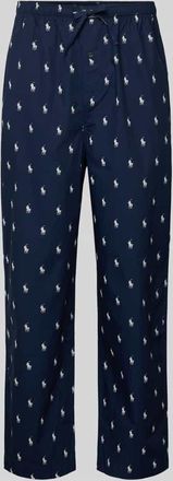 Ralph Lauren Comfort Fit Pyjama-Hose aus reiner Baumwolle Modell PJ PANT-SLEEP-BOTTOM in Marine, Gr&ouml;&szlig;e XL
