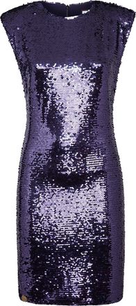 Philipp Plein T-shirt Dress Sleeveless with Crystals