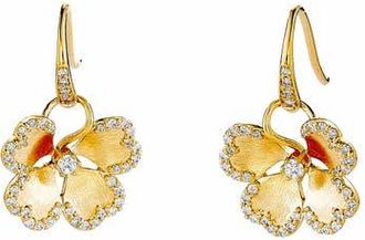 Syna Cerez Fleur Earrings Petite in Yellow Gold at Nordstrom, Size Small