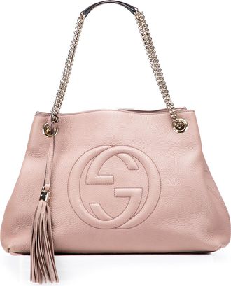 Gucci Pre-owned Womens Soho Shoulder Bag - Coral Leather - One Size
