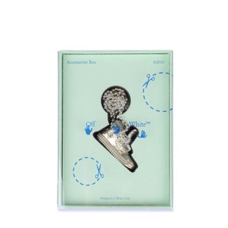 Off-white Unisex Accessories Off White Court 3.0 Sterling Necklace in Silver - One Size