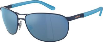 Arnette AN3090 Belgrano Polarized 744/22 Mens Sunglasses Blue Size 64