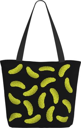 AOOEDM Dill Pickles Pickled-Cucumber Ladies Shopping Bag 13x11x7in.The Perfect ValentineS Day Gift.It Is The Best ValentineS Day Gift For Mom, Daughter, Wife