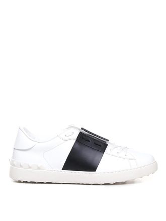 Valentino Garavani Open-Toe Calfskin Sneaker