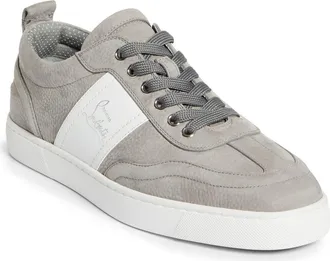 Christian Louboutin Retero Sneaker in Phantom Grey/White at Nordstrom, Size 11.5Us