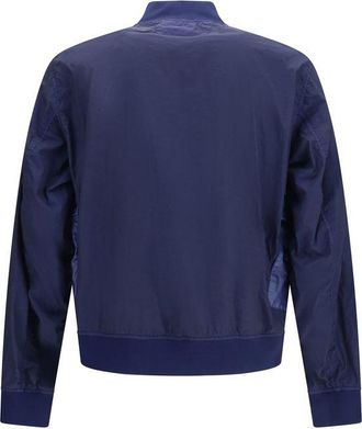C.P. Company Bi-TM Mixed Lens Bomber Jacket - Blue