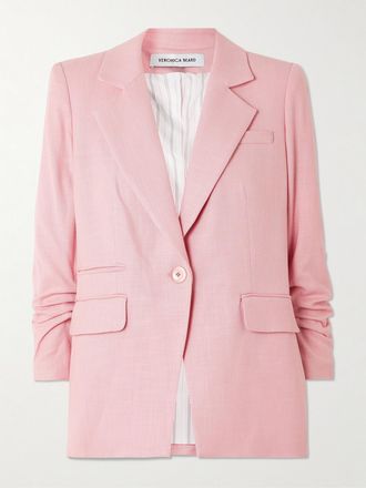 Veronica Beard Blazer In Tela Battista Dickey - Rosa
